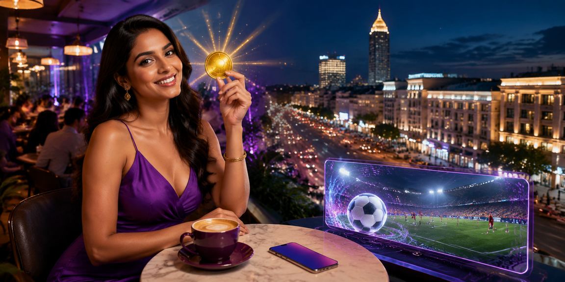 Bangalore MG Road football betting venue with vibrant night atmosphere